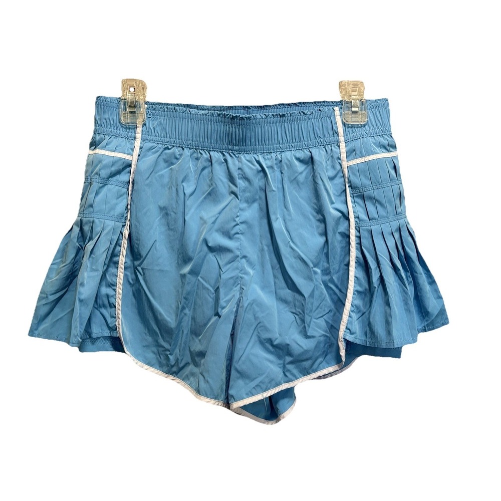 Tennis Skirt Yoga Lucious Blue Pleated Size M‎ Lined High Rise Ruffle